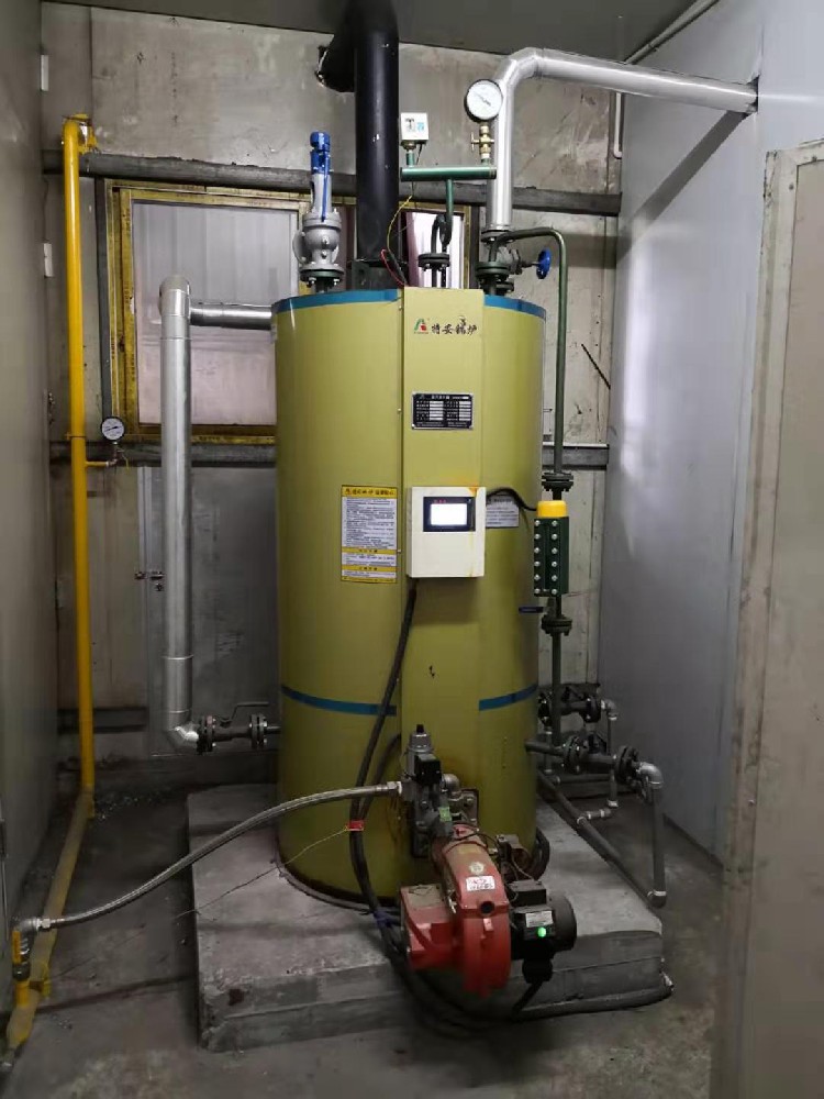 化妝品廠-1臺燃氣蒸汽爐工程案例